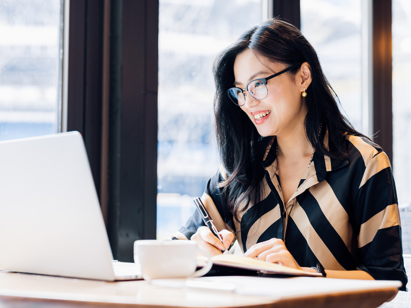 woman at office